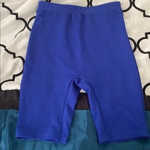 Small Navy Blue Biker shorts